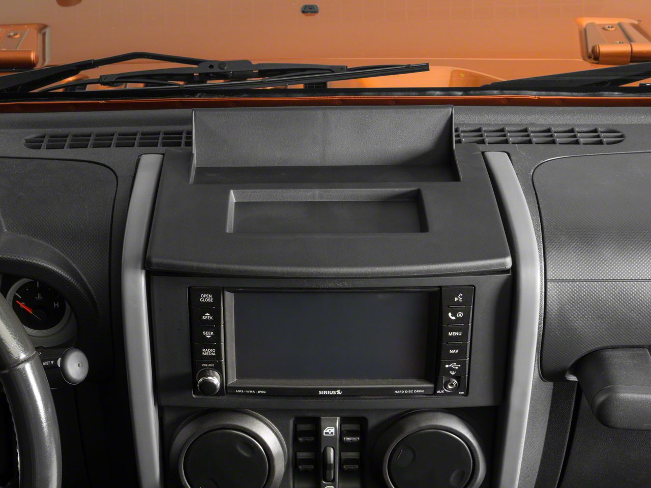 Dashboard Storage Organizer Dash Panel Tray Box for 2011-2018 Jeep Wrangler JK